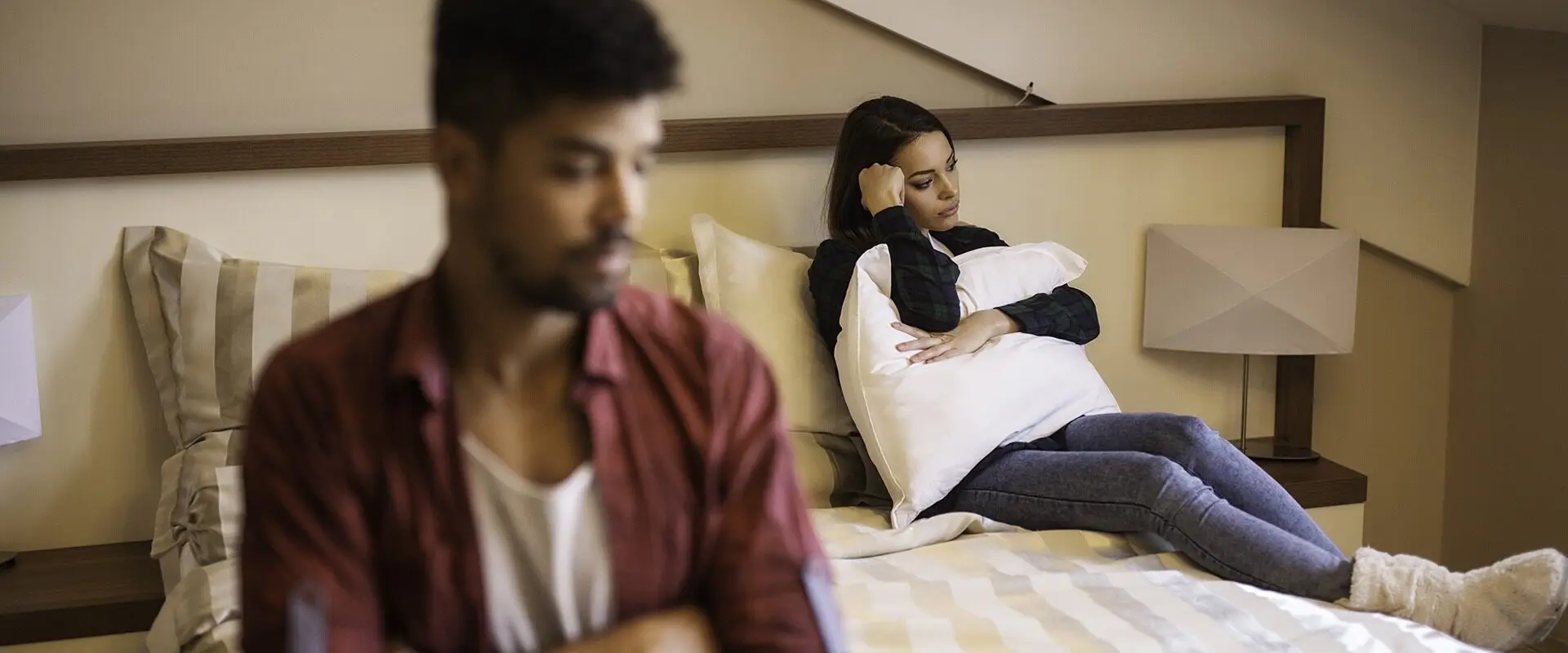 couple fighting about Spousal Support
