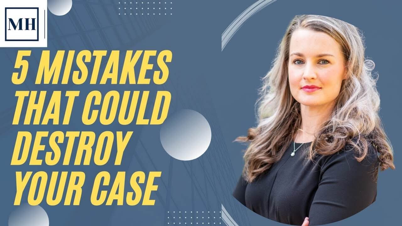 5 Mistakes That Could Destroy Your Chances at a Successful Custody Case