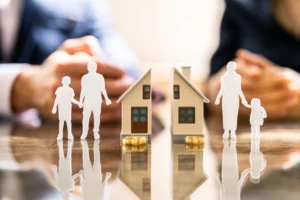 Child Custody | Wooden house