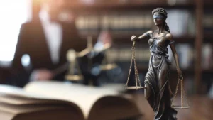 Photo of Texas legal justice symbol