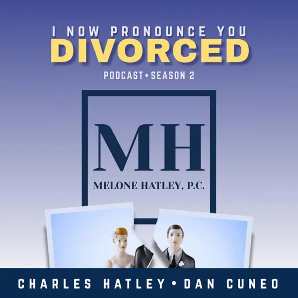 I Now Pronounce You Divorced Podcast Tile.