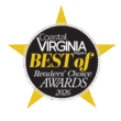 CoVA Best of Logo for Melone Hatley, P.C. divorce lawyers