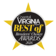 CoVA Best of Logo for Melone Hatley, P.C. divorce lawyers
