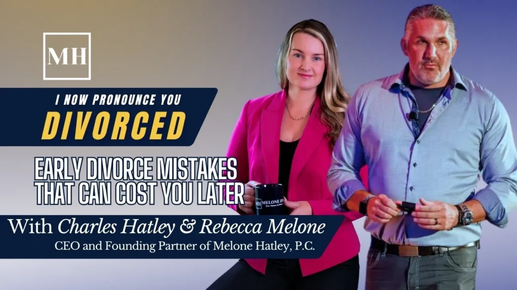 The Early Divorce Mistakes That Can Cost You Later