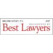 Best Lawyers 2027 badge for winner law firm Melone Hatley, P.C.